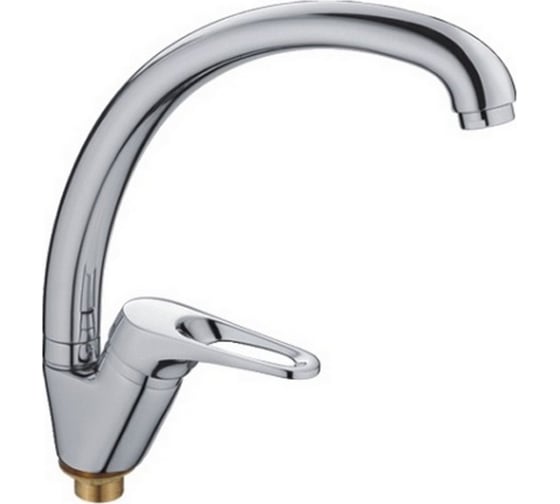 Смеситель для кухни Haiba 35к hb4113-2 с/отв боковая, п/гайку 539768