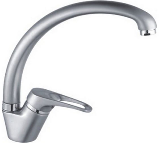 Смеситель для кухни Haiba 35к hb4113-1 с/отв боковая мат, п/шпильку 539059
