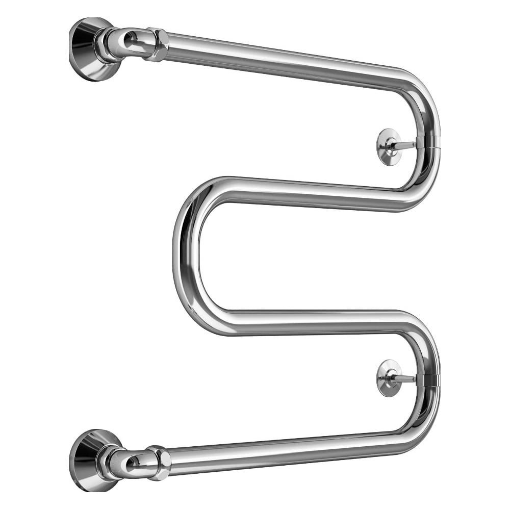 Водяной полотенцесушитель Маргроид М-образный, с боковым подключением ...