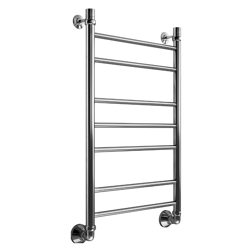 Водяной полотенцесушитель Маргроид 7 вставок, лесенка, с нижним ...