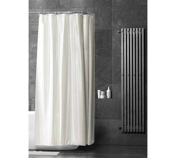 Штора для ванной Bath Plus super big французский-серый, 280x200 см ST-011