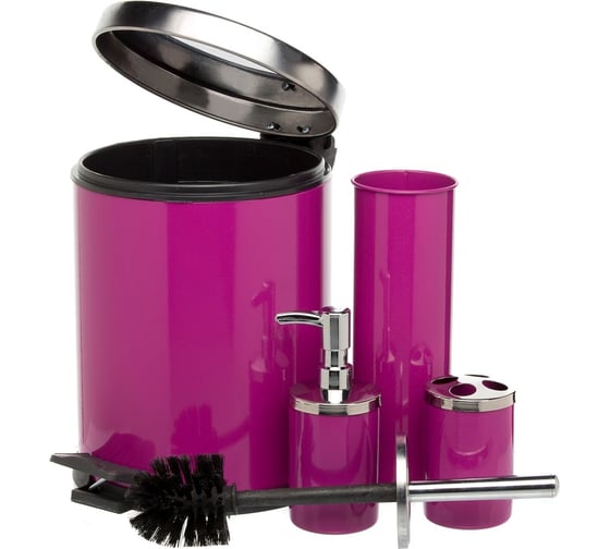 Набор для ванны NAVAKO Nebula 4set fuchsia 11118