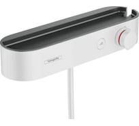 Термостатический смеситель для душа Hansgrohe Showertablet select 400, матовый белый 24360700 00000094518