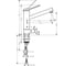 Смеситель для кухни Hansgrohe Zesis m33 200 1jet 74808000 00000096458 2