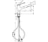Смеситель для кухни Hansgrohe Zesis m33 150, с вытяжным душем 2jet, сталь 74800800 00000096447 2