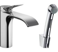Смеситель для раковины Hansgrohe Vivenis 110, с гигиеническим душем 75210000 00000126267