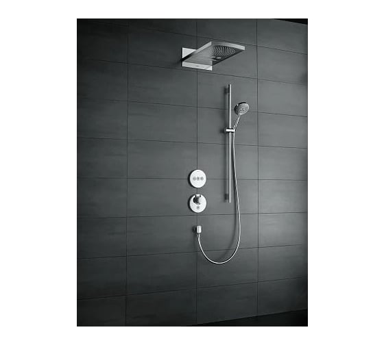 Термостатический смеситель для душа (внешняя часть) Hansgrohe Showerselect s high flow 15742000 00000037546