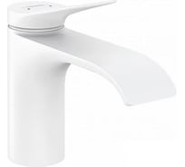 Смеситель для раковины Hansgrohe Vivenis 80 матовый белый 75010700 00000094142