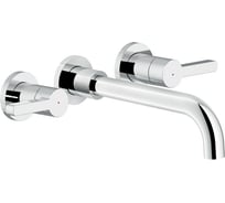 Смеситель для раковины Nobili Lira настенный, на 3 отверстия lr116298/1t1cr 00000115662