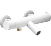 Термостатический смеситель для ванны Nobili Live матовый белый lv00010/1wm 00000106591 26329529