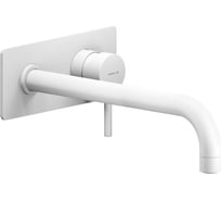 Смеситель для раковины Nobili Live настенный, матовый белый lv00198/2wm 00000106605