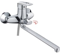 Смеситель для ванны и умывальника Haiba 40к hb2207 див корп l-нос 539461