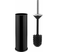 Ёрш PRIMANOVA TUV металл, матовый чёрный, с округлой крышкой, высота 36 см, диаметр 8.5 см D-20851