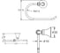 Держатель для туалетной бумаги Rose RG1206 2