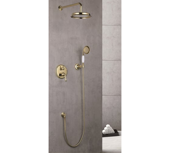 Встроенный настенный смеситель для ванны Rose 3 в 1 R0235E