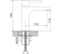 Смеситель для раковины Rose R2101F 3
