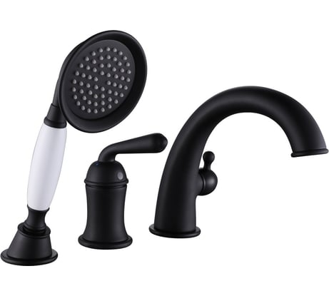 Встроенный смеситель на борт ванны Rose 3 в 1 R0212H