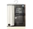 Штора Bath Plus (бежевая) super big 280x200 с кольцами AKST-008 9