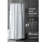 Штора Bath Plus (светло-серый) super big 280x200 с кольцами AKST-010 2