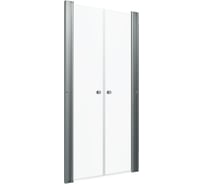 Душевая дверь Triton Дабл 100x185, хром, прозрачный Щ0000036862