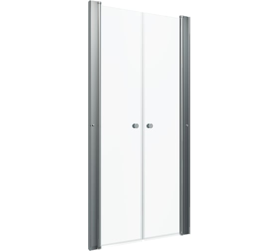 Душевая дверь Triton Дабл 90x185, хром, прозрачный Щ0000036861 1