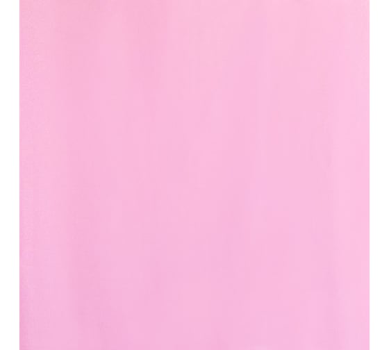 Штора для ванной Сантис peva pv-205 (розовая) 54 gsm 180x180 см 038700
