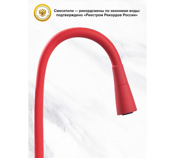 Смеситель для кухни Ростовская мануфактура сантехники ø40 SL50R-D-016F eco
