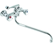 Смеситель для ванны SANTREK AQUA-100 "NOSTALGIE" 1/2 м/к перекл. душа шток, Мария SL505 123481