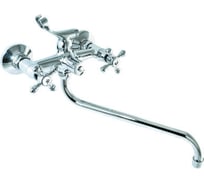 Смеситель для ванны SANTREK AQUA-310 "CLASSIC" 1/2 м/к перекл. кран букса Крест SL592 123402