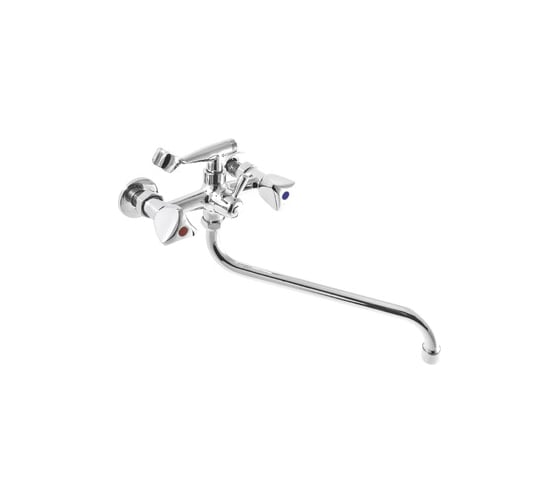 Смеситель для ванны SANTREK AQUA-110 "NOSTALGIE" 1/2 м/к (литой) шар. перекл Лючия SL503 123485 1