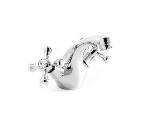Смеситель тюльпан для раковины SANTREK AQUA-390 "CLASSIC" 1/2 м/к Крест SL594 276646