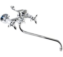 Смеситель для ванны SANTREK AQUA-310 "CLASSIC" 1/2 м/к перекл. кран букса 3-х лепестк. SL 591 276581