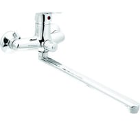 Смеситель для ванны SANTREK AQUA-705 "STANDART" шар. d-35 L-нос, картридж. перекл. душа SB90 276755