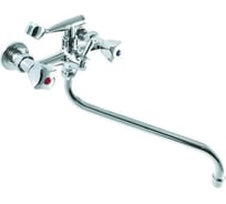 Смеситель для ванны SANTREK AQUA-110 "NOSTALGIE" 1/2 м/к (литой) шар. перекл Квадро SL504 123483