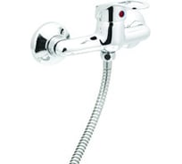 Смеситель для душа SANTREK AQUA-725 "STANDART" шар. d-35 SB03/SB19 (гориз руч, ниж подкл душ шланга) 123500