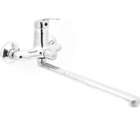 Смеситель для ванны SANTREK AQUA-705 "STANDART" шар. d-35 L-нос, картридж. перекл. душа SB58 276754