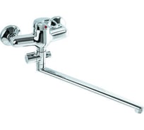 Смеситель для ванны SANTREK AQUA-505 "MODERN" шар. d-40 L-нос, дивертор картридж. перекл SB19 277223