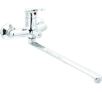 Смеситель для ванны SANTREK AQUA-705 "STANDART" шар. d-35 L-нос, картридж. перекл. душа SB65 277242