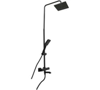 Душевая система SANTREK AQUA-1230 PRESTIGE (SAP-1230) термостатическая, с верхним душем и смесителем (черный) 288330