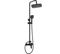 Душевая система с смесителем для душа OneLife черный P01-912b