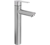 Смеситель для раковины СоюзКран высокий, керам. картридж 35мм, нерж. сталь, SS02-M138 567-128