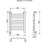 Электрический полотенцесушитель Ника Trapezium лт (г2) 80/50 правый тэн ЛТ Г2 80/50 прав 2