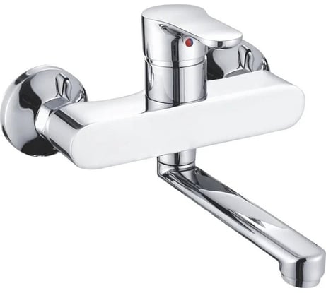 Настенный смеситель для кухни Shevanik с изливом 25 см S5693