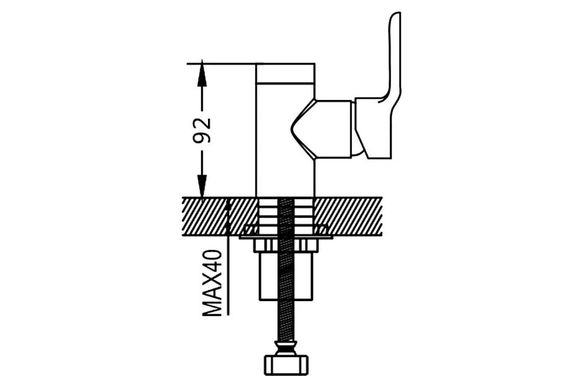 Корпус смесителя для кухни Shevanik S243 - выгодная цена, отзывы ...