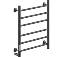 Электрический кабельный полотенцесушитель Ника Way-2 60/40 ral9005 черный матовый, правый тэн Way-2 60/40 черн прав