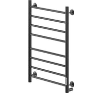 Электрический кабельный полотенцесушитель Ника Way-2 80/50 ral9005 черный матовый, правый тэн Way-2 80/50 черн прав