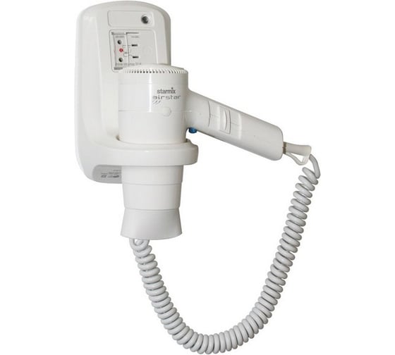 Фен с настенным держателем Starmix HFТW 12 R 01 29 40 1