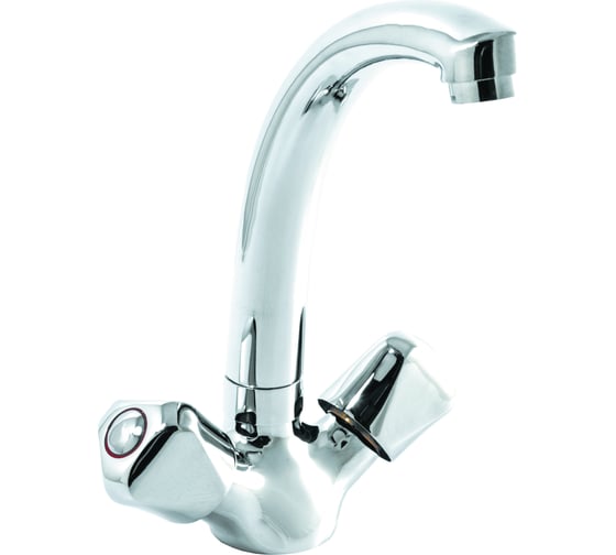 Смеситель для кухни SANTREK AQUA-410 "CLASSIC" LUX 1/2 м/к Трио SL 537 123431