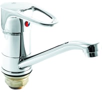Смеситель для кухни SANTREK AQUA-630 "MODERN" d-40 на гайке, средний нос SB97/SB100 123471