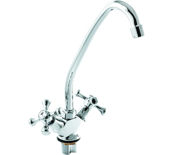 Смеситель для кухни SANTREK AQUA-230 "NOSTALGIE" 1/2 м/к на гайке Крест SL 594 123495